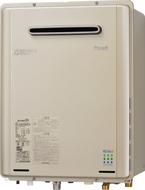 エコジョーズ　ガスふろ給湯器　設置フリータイプ RUF-E2405SAW(A)シリーズ　オート屋外壁掛型